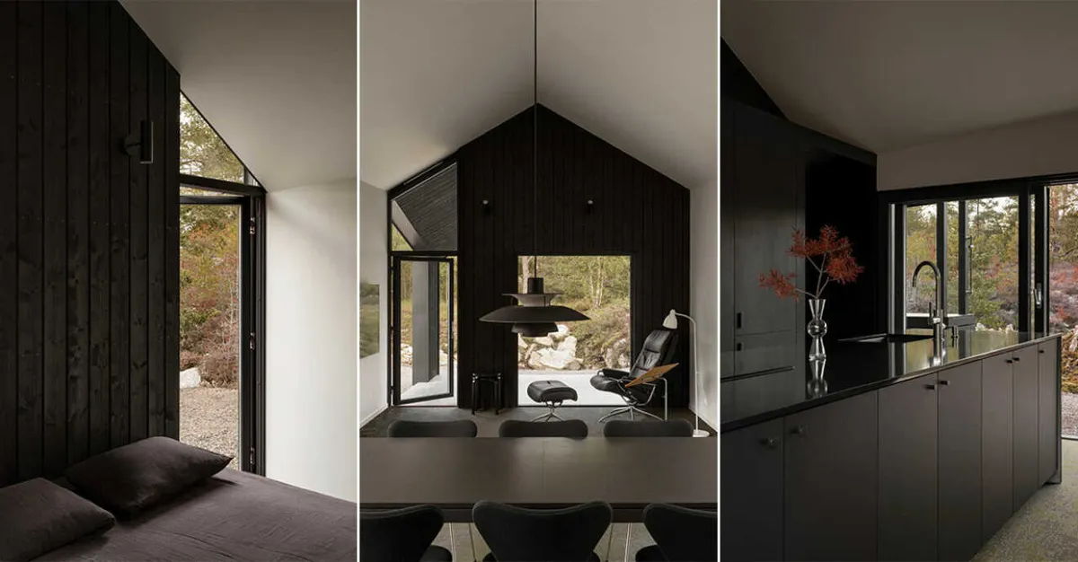 Skapa balans mellan fasadens stil och möblernas uttryck